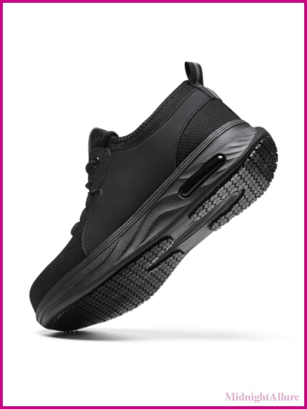 Men's Women's Slip Resistant Waterproof Work Shoes Wide Toe Box Non Slip Chef